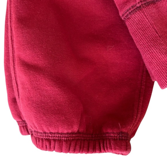 Abercrombie & Fitch Soft Collection Sunday Jogger Sweatpant Dk Red Sz S Pockets - Picture 6 of 6